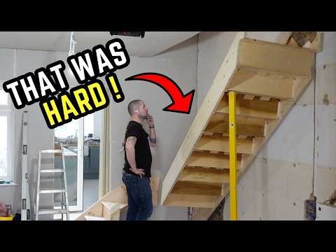 Installing a Staircase Alone Was a Bad Idea