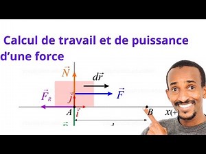 Calculation of work of a force