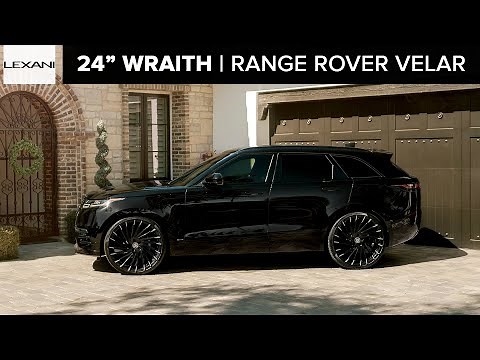 Range Rover Velar on 24" Wraith - MBT Finish by Lexani