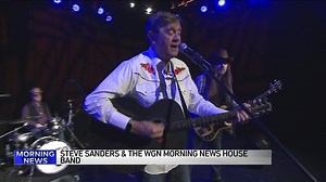 WGN Midday News anchor Steve Sanders is retiring at the end of the month, so we wanted to get the WGN Morning News House Band back together one last time... Best wishes, Steve Sanders -- WGN News Chicago! | WGN Morning News