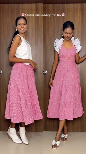 Prettiest Dress I Bought so far 🌸🩷 So soft fabric, affordable and cute 🥰 • Size : Small : : : : : : #cutedress #punefashionblogger #punefashion #trendingfashion #stylingideas #stylehacks #fashionhacks #fashionstyling #meeshofinds #meeshofashion #cutedresses #maxidresses #stylingtips | Vaishnavi Nalbalwar