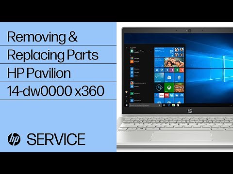 Removing & replacing parts for HP Pavilion 14-dw0000 x360 | HP Computer Service