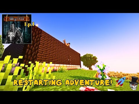 Age of Fate Minecraft ~ Ep.1 ~ 🌍 A World Corrupted! 🏰 Exploring, Villages, and Survival Struggles 💀✨