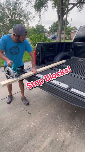 Stop Block for Stable Material Cutting | Tailgate Bike Pad for F150