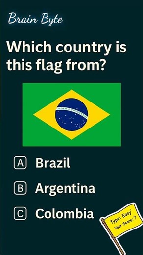 10 EASY Flags You MUST Know! 🌍 | Can You Score 10/10?