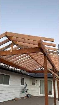 Framing , Construction, patio cover