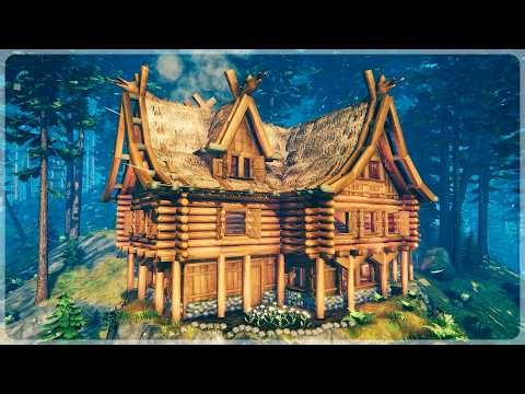 Building a Cozy Cabin in Valheim Black Forest