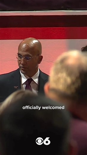 Virginia Tech officially introduced James Franklin as its next head football coach at a press conference on Wednesday morning. Franklin comes to Blacksburg after 12 seasons at Penn State. Last season, he led the Nittany Lions to the College Football Playoff semifinals. Virginia Tech athletic director Whit Babcock called Franklin's hiring "a landmark moment for Virginia Tech Football." See more about Franklin's vision for the team at the link in the comments. | WTVR CBS 6 News