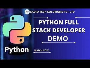 Python Full Stack Developer Demo