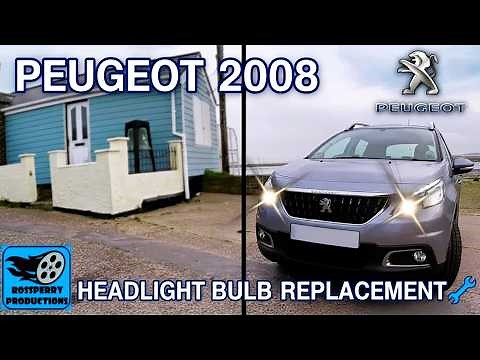 Peugeot 2008 Headlight Bulb Replacement | H7 DIY Tutorial