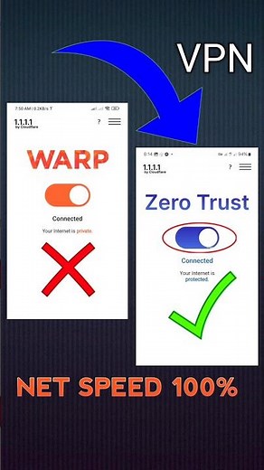 1.1.1.1 Vpn settings config Network Speed Zero Trust VPN | WARP VPN | #vpn #warp_vpn #trending #tech