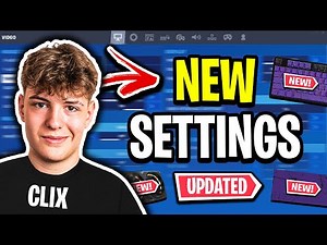Clix's NEW Settings Give You GOD-LIKE AIM! (UPDATED)