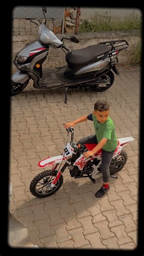 Pocketbike, the New Favorite of Children | Mini Cross Electric Kids' Motorbike Number One Motor #...