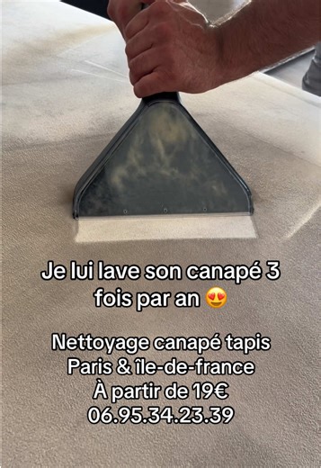 #nettoyage #canapé #tapis #moquette #paris