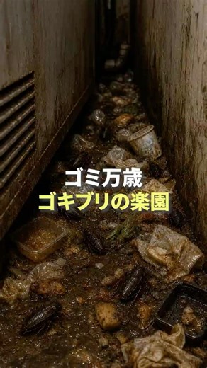 The trash you left behind has become a roach motel…