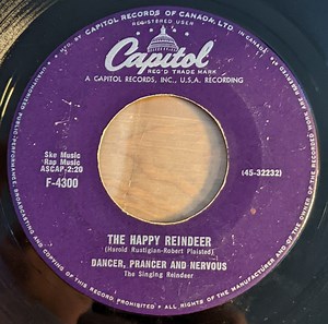 Dancer, Prancer, And Nervous: The Singing Reindeer - The Happy Reindeer