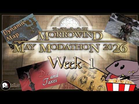 Checking out Morrowind's 2026 May Modathon Submissions (Week 1)