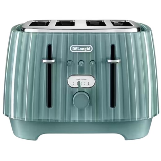 Buy the Delonghi Ballerina 4 Slice Toaster - Laguna Green ( CTD4003GR ) online