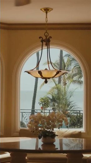 This Italian-inspired waterfront estate highlights old-world craftsmanship