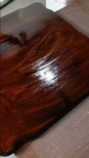 Using Gel Stain on Oak Table #woodworking #diy #minwax #restoration