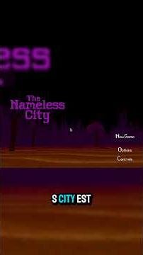 🎮 Minute Jeu - The Nameless City 🎮 #gaming #shorts