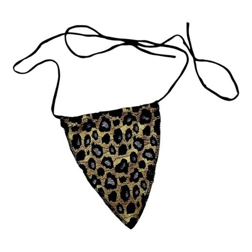 Leopard Print Mesh Loincloth - Festival Rave Wear - Adjustable Tie Side Waist Wrap - Available as Front Only or Full Set - Etsy