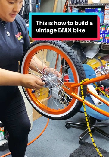 Building a Custom Vintage BMX Bike from 1993