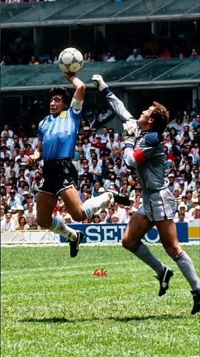 Maradona - Hand of God - World Cup 1986 4k