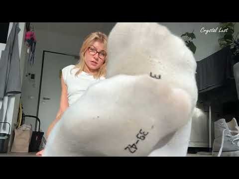 Just a Girl Showing Her Favorite Socks 🧦