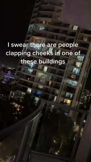 People Clapping Cheeks in Buildings