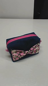 17K views · 111 reactions | DIY Boxy Beauty Pouch with Bow Detail #sewing #diycraft #handmade #sew #viral #fbreels #trending #patchwork #highlights #upcycle #fbpost #fbreels | DIY Cheng | Facebook