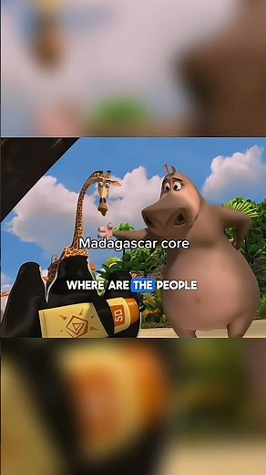 Madagascar Core Funny Moments. #shorts
