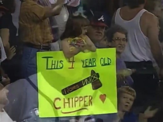 August 31, 1995 | Astros at Braves “I think he got exactly what he was looking for first pitch. Looked like a fastball out over the plate. Great extension and he launched it!” - Joe Simpson Via Braves on TBS | Atlanta Braves Chop Live