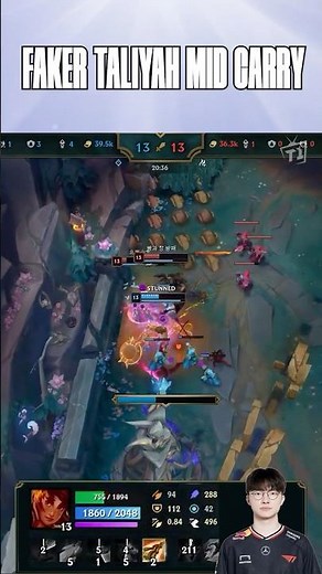 FAKER TALIYAH MID CARRY