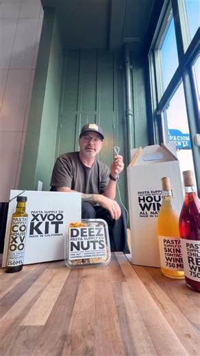 PASTA SUPPLY CO on Instagram: "PSC GIFT GUIDE We actually have stuff this year! 🫒OLIVE OIL KITS Daily Driver Arbequina, Lemon oil, Tuscan Finishing Oil, and Chili Oil 🎁DEEZ NUTS BOX Cashew E Pepe, Pine Nut and Rosemary brittle, Saffron Pistachios, and Maple Vin Pecans 🍷PSC HOUSE WINE BOX $25/bottle for actually good wine. Chilled red+skin contact orange. All I gotta say on that one. Order in store, online, send us a fax."