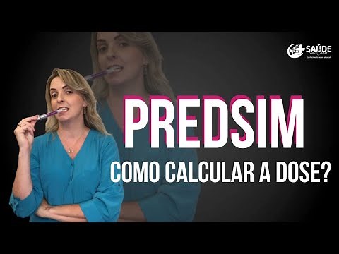 Predsim solução oral, como calculo a dose?
