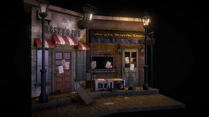 Apocalypse Alley - 3D model by GaoGaoStudios