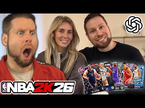I used SORA AI to DRAFT an NBA 2K26 Team