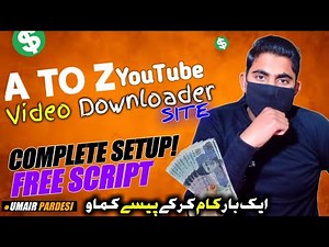 Create YouTube Video Downloader Tool in Blogger | Free Tool Script for Blogger | Umair Pardesi
