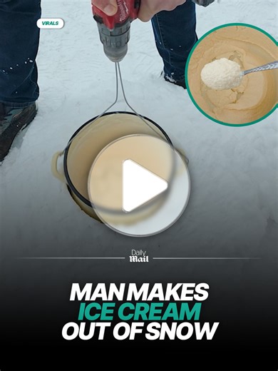 How to Make Homemade Snow Cream Ice Cream