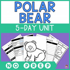 Polar Bear Unit (Arctic Animals Lesson Plan, Videos, Activities)