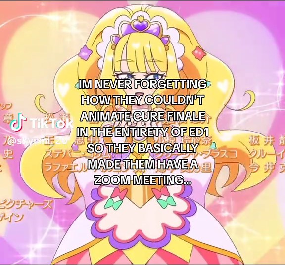 🇵🇸Skyism🇵🇸 (@skyism_20) - Cure Finale's Animation in ED1: A Funny Moment