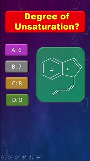 Degree of Unsaturation in Organic Chemistry #neet #chemistry