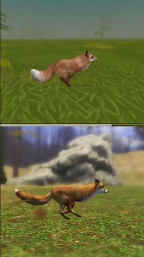 Wildcraft vs ultimate fox simulator 2 #speedsong #wildcraft