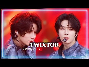 TWIXTOR CLIPS 4K 'TXT BEOMGYU'