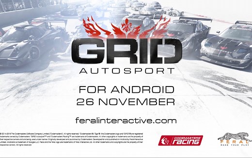 Grid Autosport 安卓版 官方试玩预告
