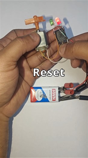 DC Motor Protection Hack ⚡ | Short Circuit Se Bachao #shorts #experiment