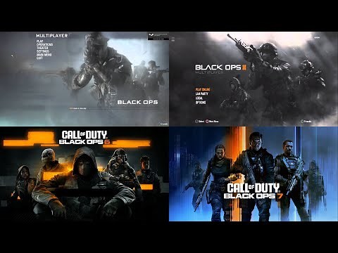 Call of Duty Black Ops All Multiplayer Main Themes OST Black Ops 1 to Black Ops 7 (2010 - 2025)