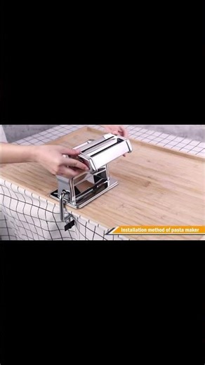 Make Fresh Pasta at Home 🍝 | Pasta Maker Roller Machine