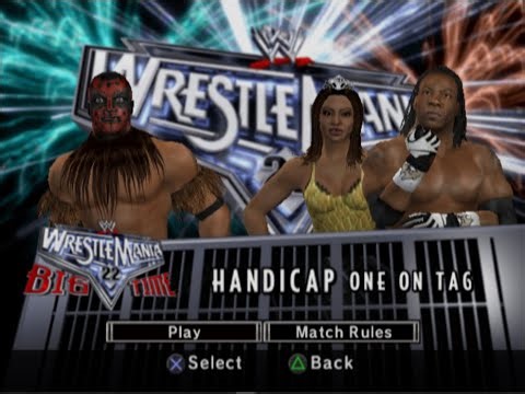 WWE - The Boogeyman vs. Booker T & Sharmell - Handicap match (ALL COM) - WrestleMania 22 (2006)